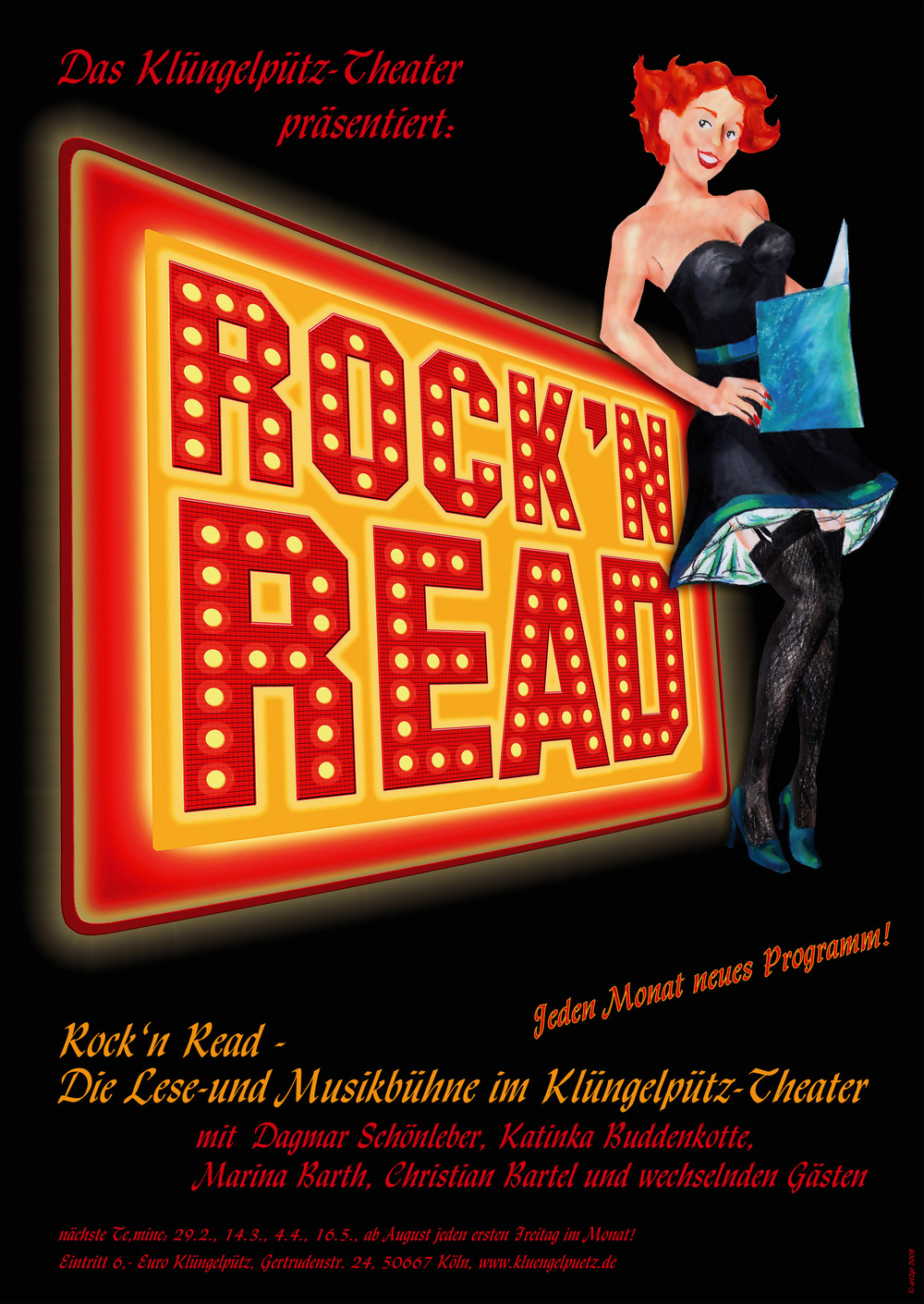 Rock ’n Read Plakat